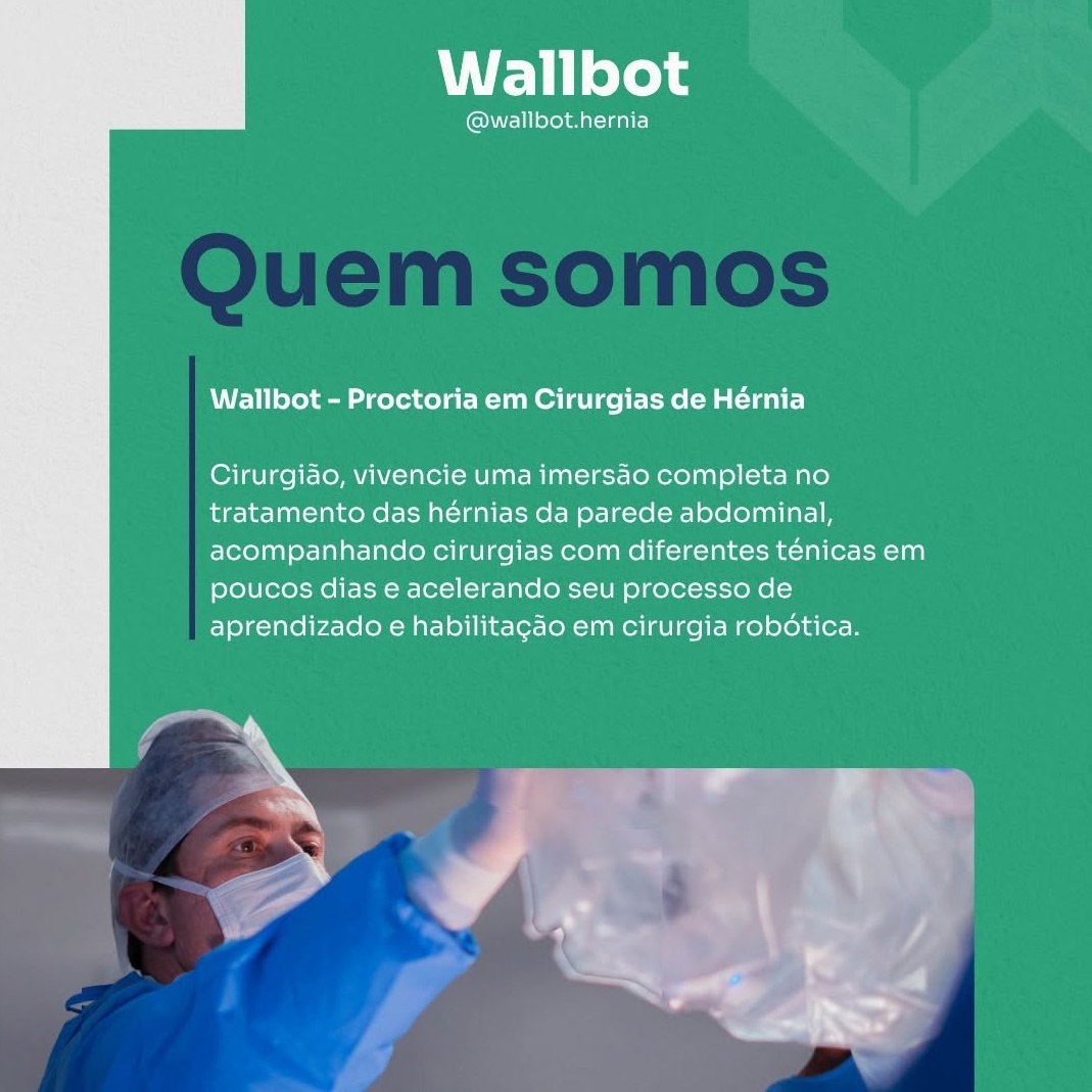 Dr Diogo Falcão proctor em cirurgia robótica no Paraná